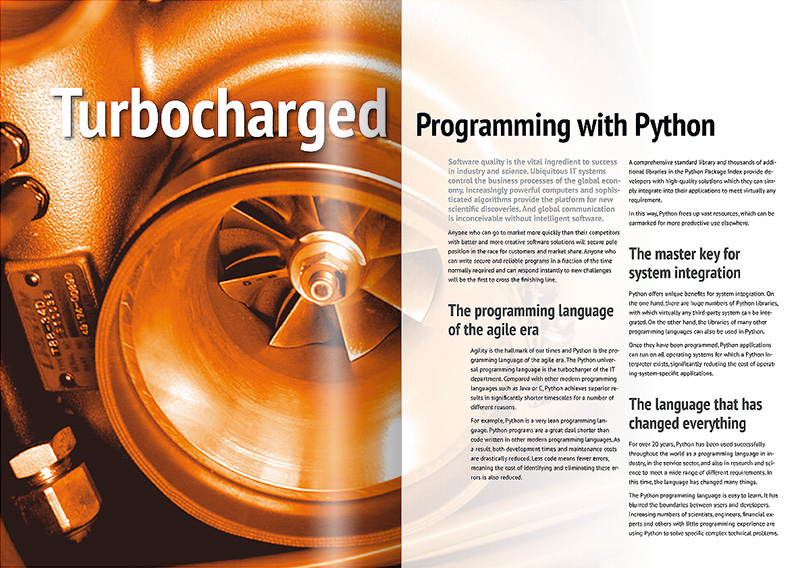 Erfolgsgeschichten und Fallstudien für die Programmiersprache Python